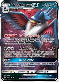 Honchkrow GX (109/214) [SM - Unbroken Bonds]