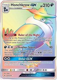 Honchkrow GX (Secret) (223/214) [SM - Unbroken Bonds]