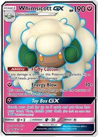 Whimsicott GX (Full Art) (206/214) [SM - Unbroken Bonds]