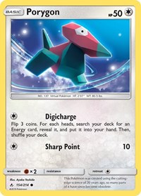 Porygon (154) (154/214) [SM - Unbroken Bonds]