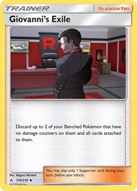 Giovanni's Exile (174/214) [SM - Unbroken Bonds]