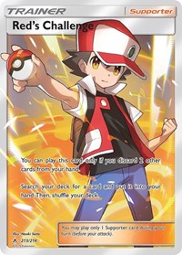 Red's Challenge (Full Art) (213/214) [SM - Unbroken Bonds]