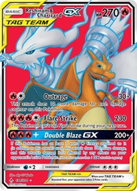 Reshiram & Charizard GX (Full Art) (194/214) [SM - Unbroken Bonds]