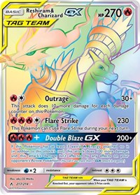 Reshiram & Charizard GX (Secret) (217/214) [SM - Unbroken Bonds]