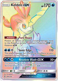 Keldeo GX (Secret) (240/236) [SM - Unified Minds]