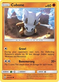 Cubone (105/236) [SM - Unified Minds]
