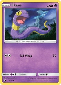Ekans (26) (26/68) [Hidden Fates]