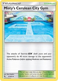 Misty's Cerulean City Gym (61/68) [Hidden Fates]