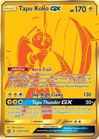 Tapu Koko GX (SV93/SV94) [Hidden Fates: Shiny Vault]