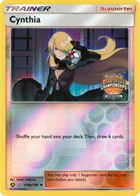 Cynthia - 119a/156 (Regional Championships) (119a/156) [League & Championship Cards]