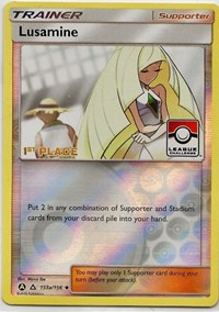 Lusamine - 153a/156 (League Challenge) [1st Place] (153a/156) [League & Championship Cards]