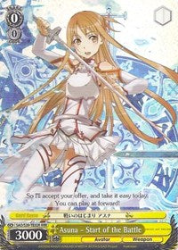 Asuna - Start of the Battle (RRR) [Sword Art Online]