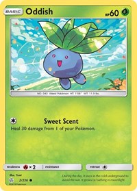 Oddish (2/236) [SM - Cosmic Eclipse]
