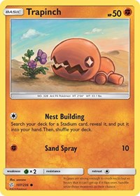 Trapinch - 107/236 (107/236) [SM - Cosmic Eclipse]