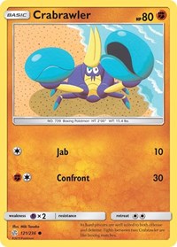 Crabrawler (121/236) [SM - Cosmic Eclipse]