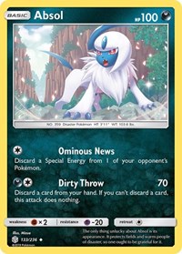 Absol (133/236) [SM - Cosmic Eclipse]