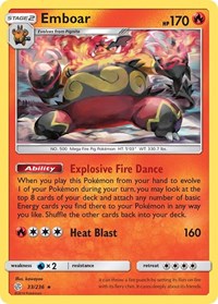 Emboar (33/236) [SM - Cosmic Eclipse]