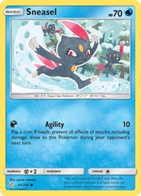 Sneasel (43/236) [SM - Cosmic Eclipse]