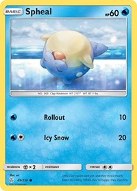 Spheal - 49/236 (49/236) [SM - Cosmic Eclipse]