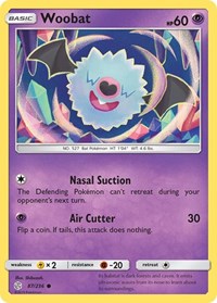 Woobat (87/236) [SM - Cosmic Eclipse]