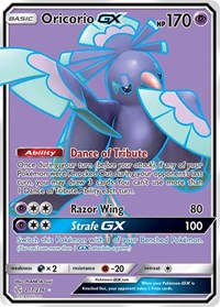 Oricorio GX (Full Art) (217/236) [SM - Cosmic Eclipse]