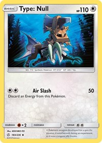 Type: Null (183/236) [SM - Cosmic Eclipse]