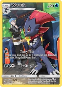 Weavile (Secret) (238/236) [SM - Cosmic Eclipse]