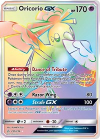 Oricorio GX (Secret) (255/236) [SM - Cosmic Eclipse]