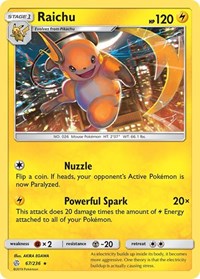 Raichu (67/236) [SM - Cosmic Eclipse]