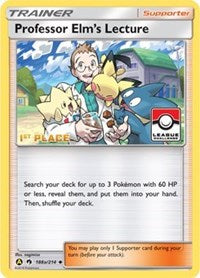 Professor Elm's Lecture - 188a/214 (League Challenge) [1st Place] (188a/214) [League & Championship Cards]