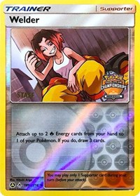 Welder - 189a/214 (Regional Championships) [Staff] (189a/214) [League & Championship Cards]