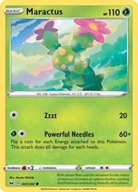 Maractus (007/202) [SWSH01: Sword & Shield Base Set]
