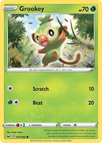 Grookey (011) (011/202) [SWSH01: Sword & Shield Base Set]