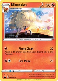 Ninetales (023/202) [SWSH01: Sword & Shield Base Set]