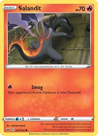 Salandit (027/202) [SWSH01: Sword & Shield Base Set]