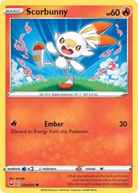Scorbunny (030) (030/202) [SWSH01: Sword & Shield Base Set]