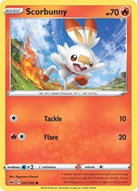 Scorbunny (031) (031/202) [SWSH01: Sword & Shield Base Set]