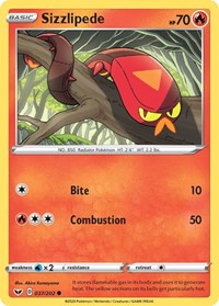 Sizzlipede (037) (037/202) [SWSH01: Sword & Shield Base Set]