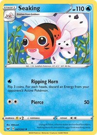 Seaking (047/202) [SWSH01: Sword & Shield Base Set]