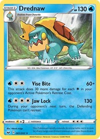 Drednaw (061/202) [SWSH01: Sword & Shield Base Set]