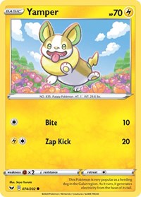 Yamper (074) (074/202) [SWSH01: Sword & Shield Base Set]