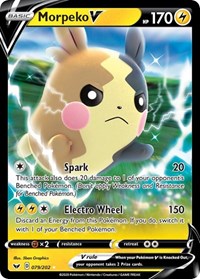 Morpeko V (079/202) [SWSH01: Sword & Shield Base Set]