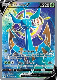 Dhelmise V (Full Art) (187/202) [SWSH01: Sword & Shield Base Set]