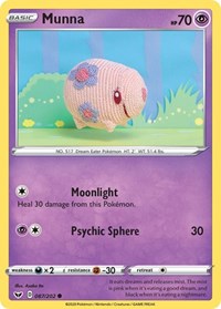 Munna (087/202) [SWSH01: Sword & Shield Base Set]