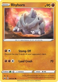 Rhyhorn (097) (097/202) [SWSH01: Sword & Shield Base Set]