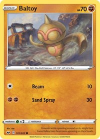 Baltoy (101) (101/202) [SWSH01: Sword & Shield Base Set]