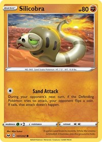 Silicobra (107) (107/202) [SWSH01: Sword & Shield Base Set]