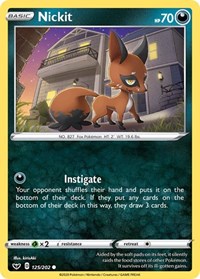 Nickit (125/202) [SWSH01: Sword & Shield Base Set]