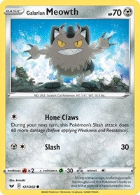 Galarian Meowth (127/202) [SWSH01: Sword & Shield Base Set]