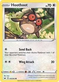 Hoothoot (143/202) [SWSH01: Sword & Shield Base Set]